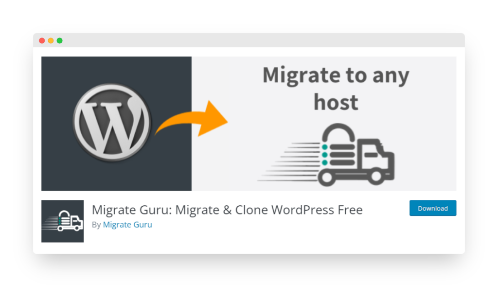 Migrate Guru WordPress Plugin