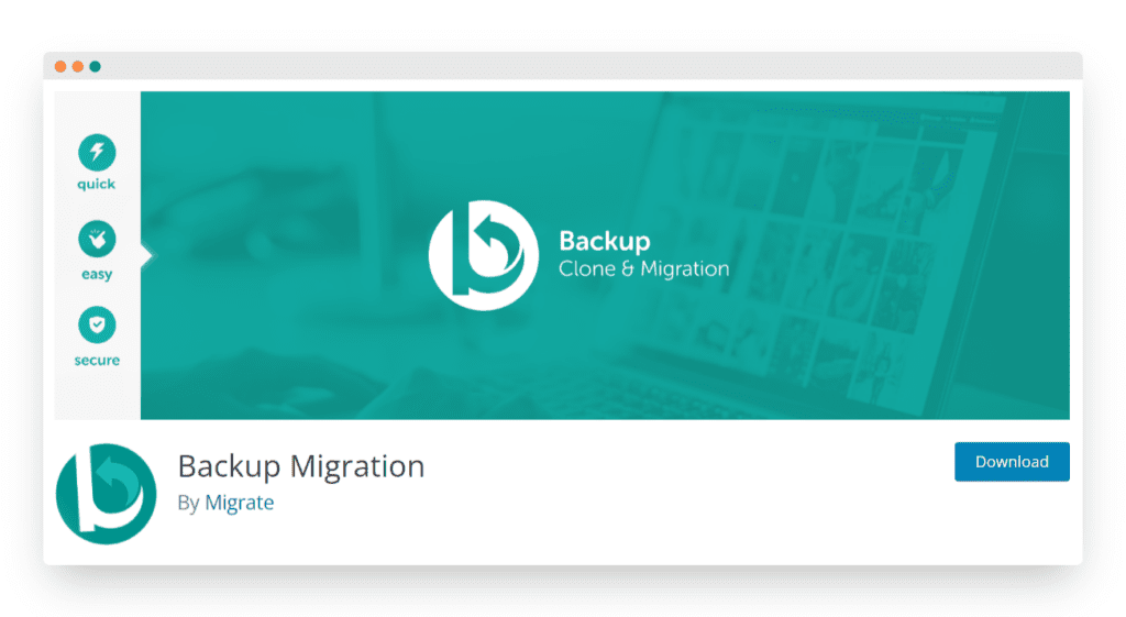 Backup Migration Plugin